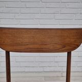 1960s, set of 5 Danish dining chairs, reupholstered, teak wood.