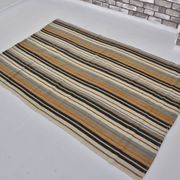 Neutral Vintage Handwoven Kilim Rug sku 1678