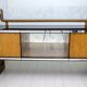 Osvaldo Borsani Mid-Century Modern Italian Walnut and Maple Sideboard, 1950