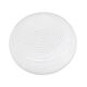 White glass spiral wall lamp by Polam Vikasy, Poland in the 1970s.