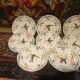 8 plates 22,5cm Clery Longchamp