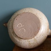 Tea or coffee service in Puisaye stoneware, signed Jean-Pierre Prud’homme