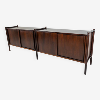 Mid-Century Modern Wooden Sideboard by Fukuoh Hirozi for Gavina, 1960s