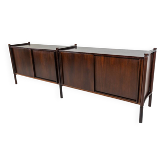 Mid-Century Modern Wooden Sideboard by Fukuoh Hirozi for Gavina, 1960s