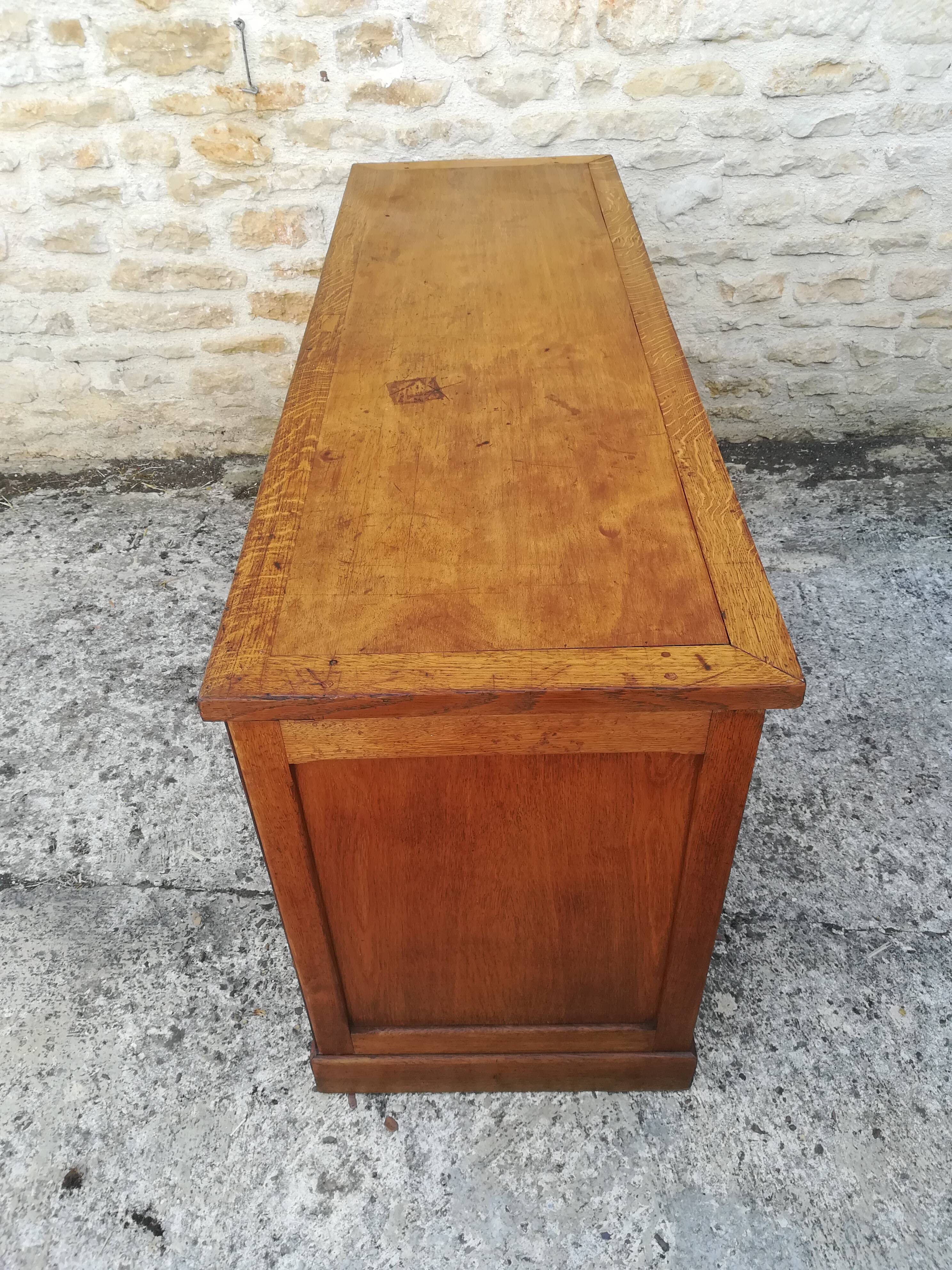 Comptoir en chêne