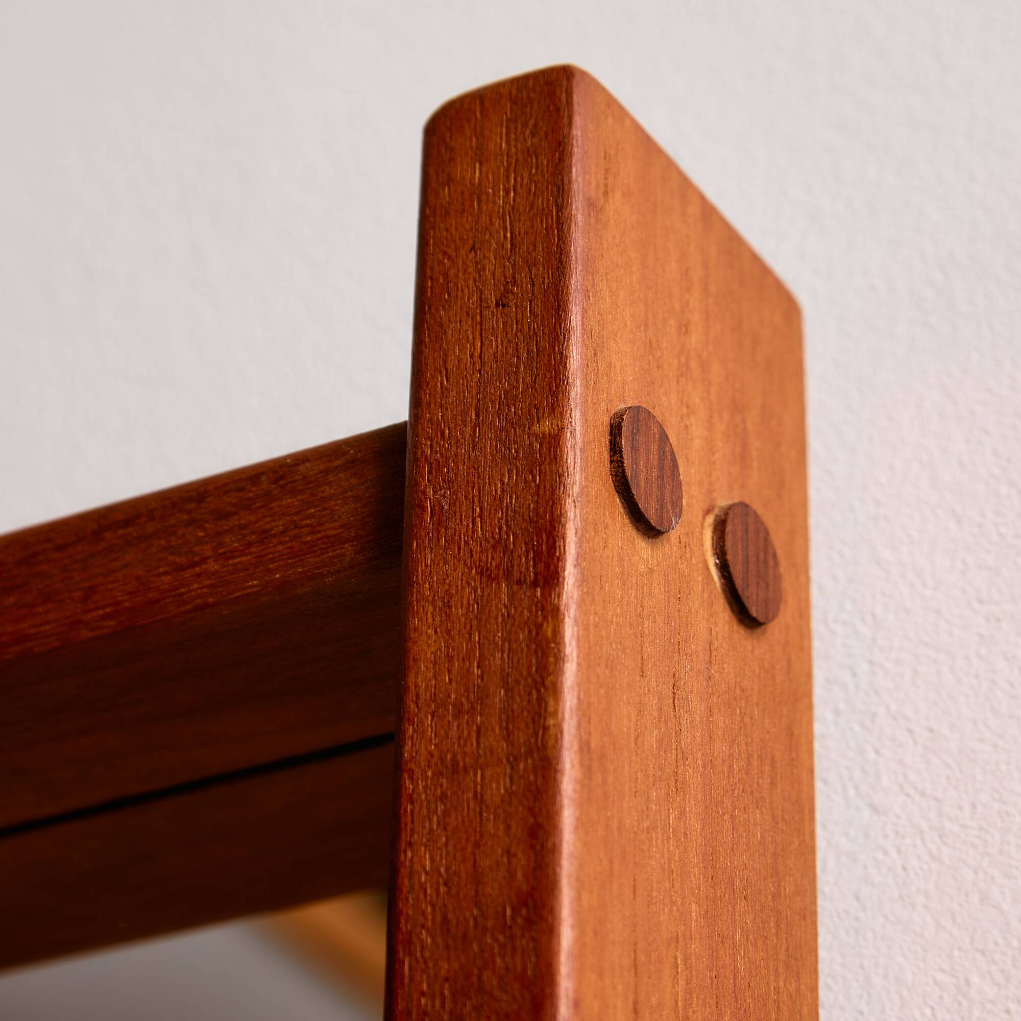 Teak framed mirror by Aksel Kjersgaard