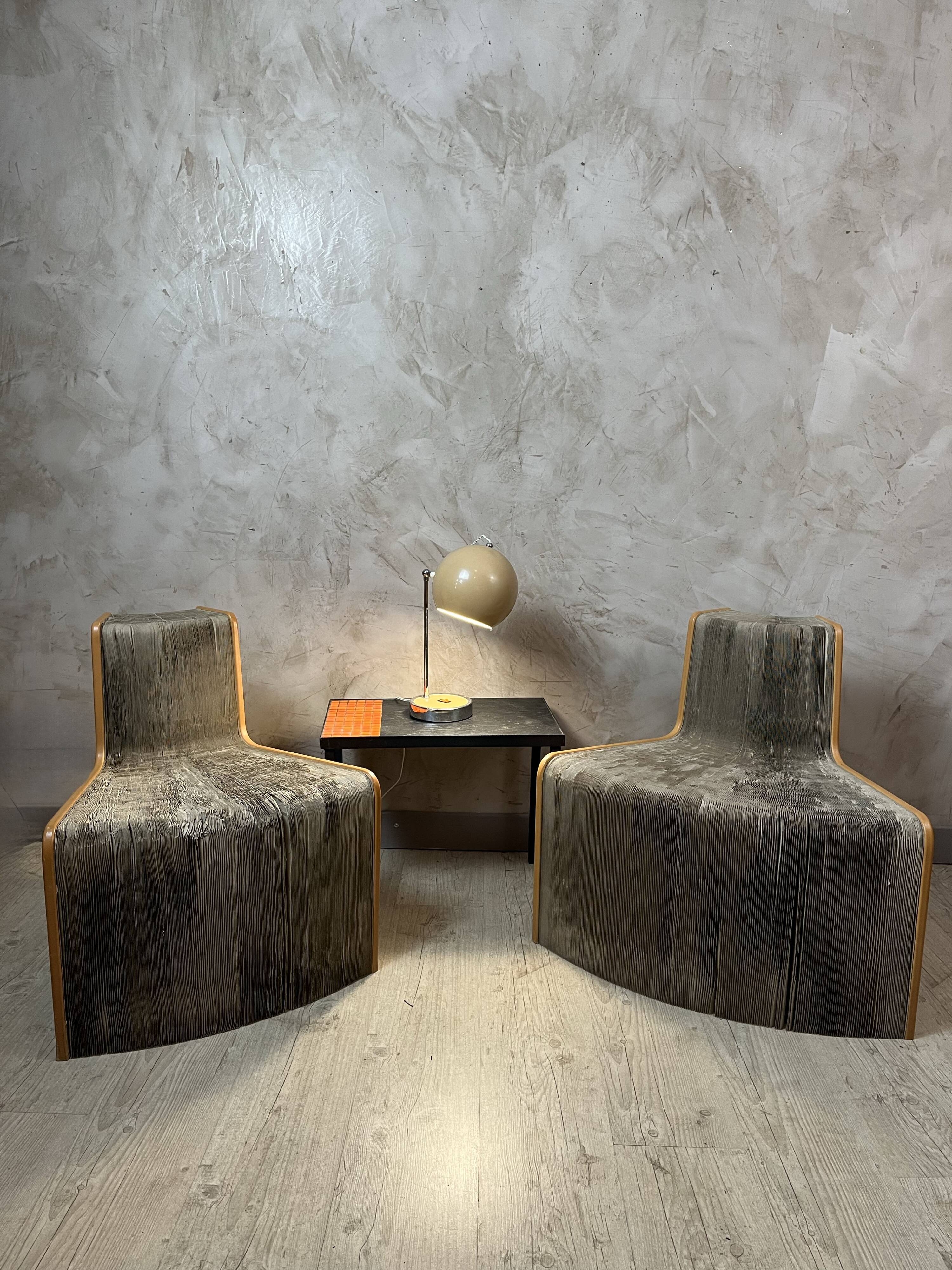 Pair of The Flexible Love armchairs