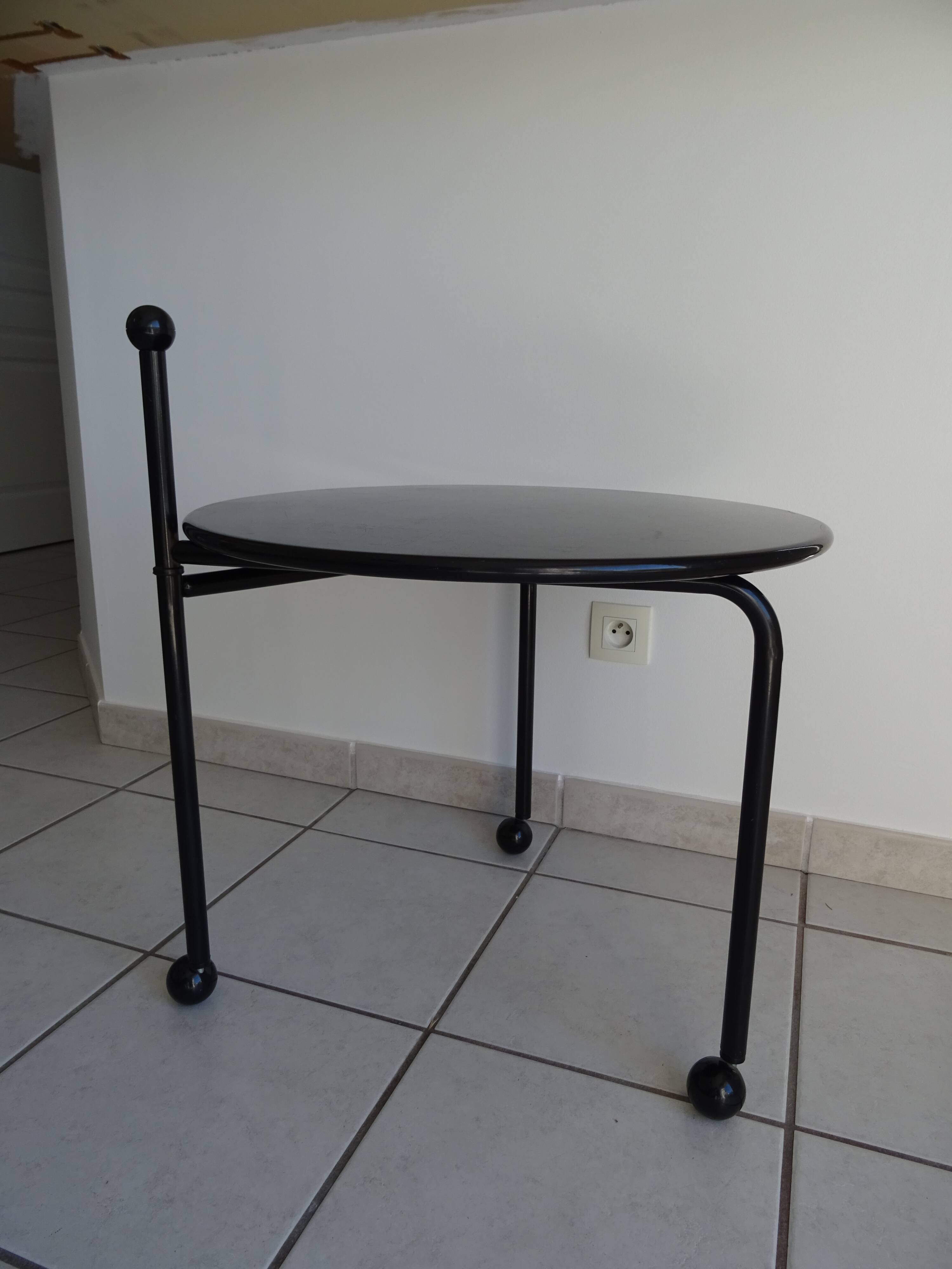 Table basse d'appoint pliable  Bogen design Tord Björklund pour IKEA