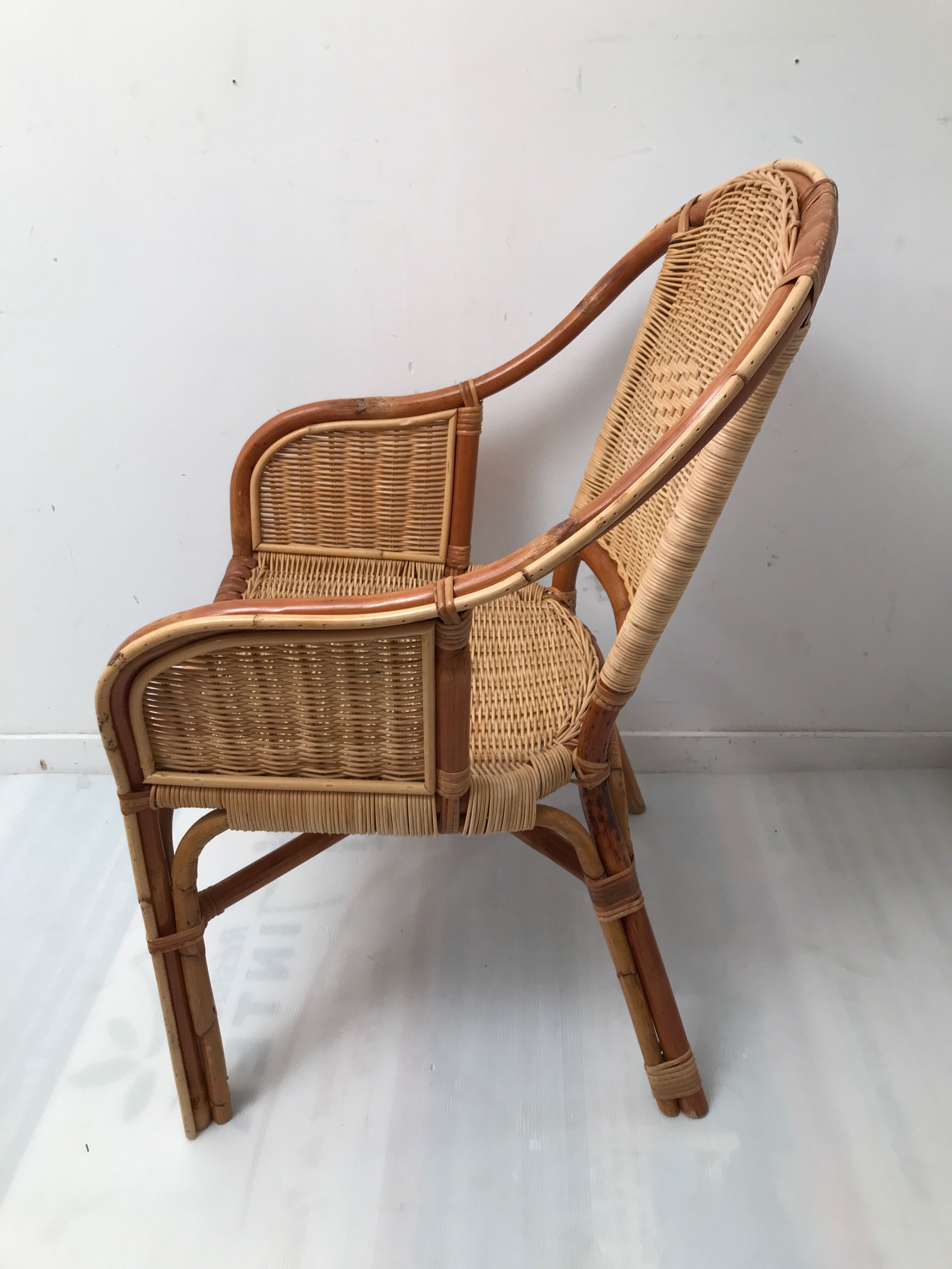 vintage rattan garden furniture
