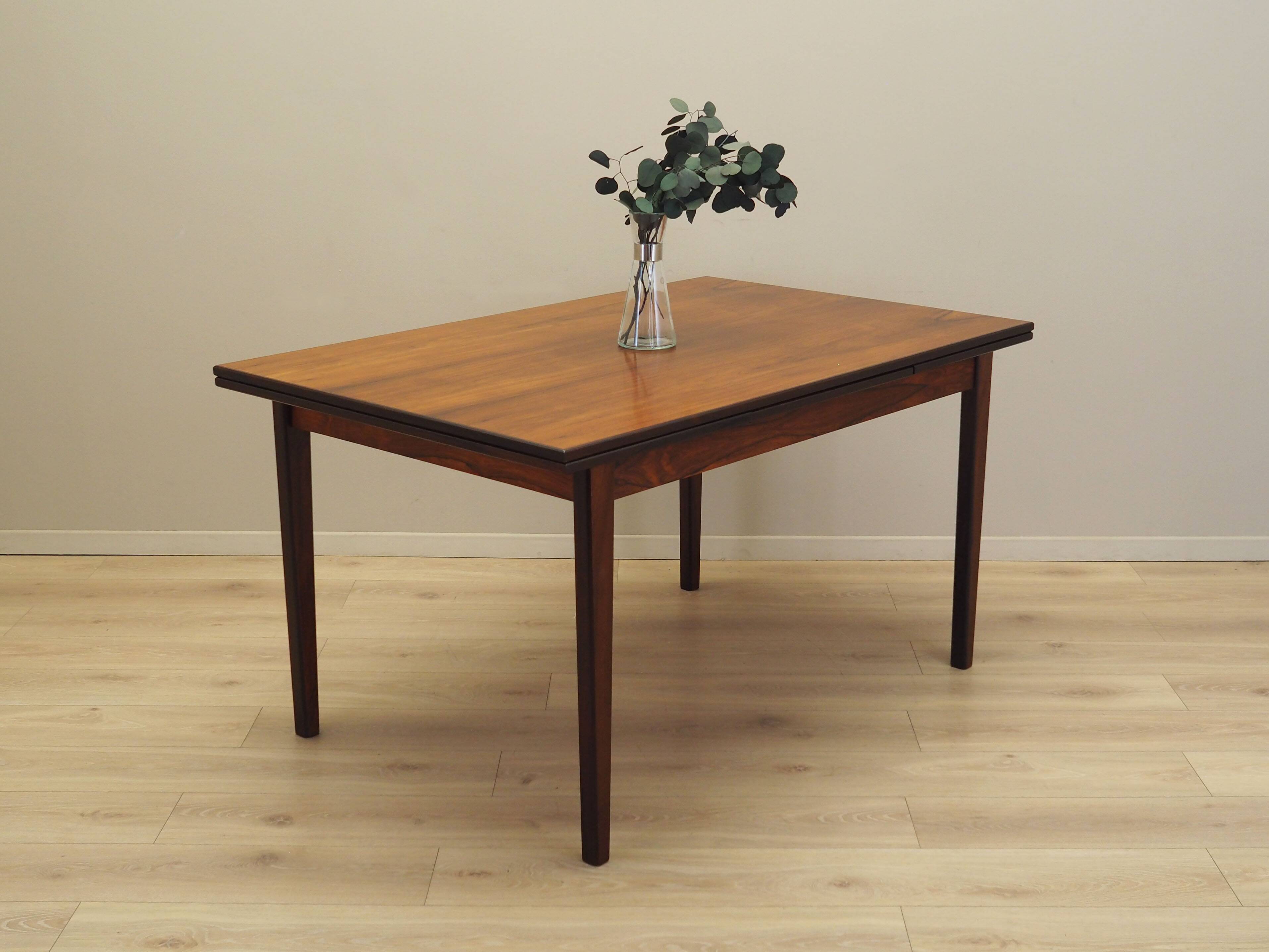 Rosewood table, Danish design, 1970s, production: Denmark