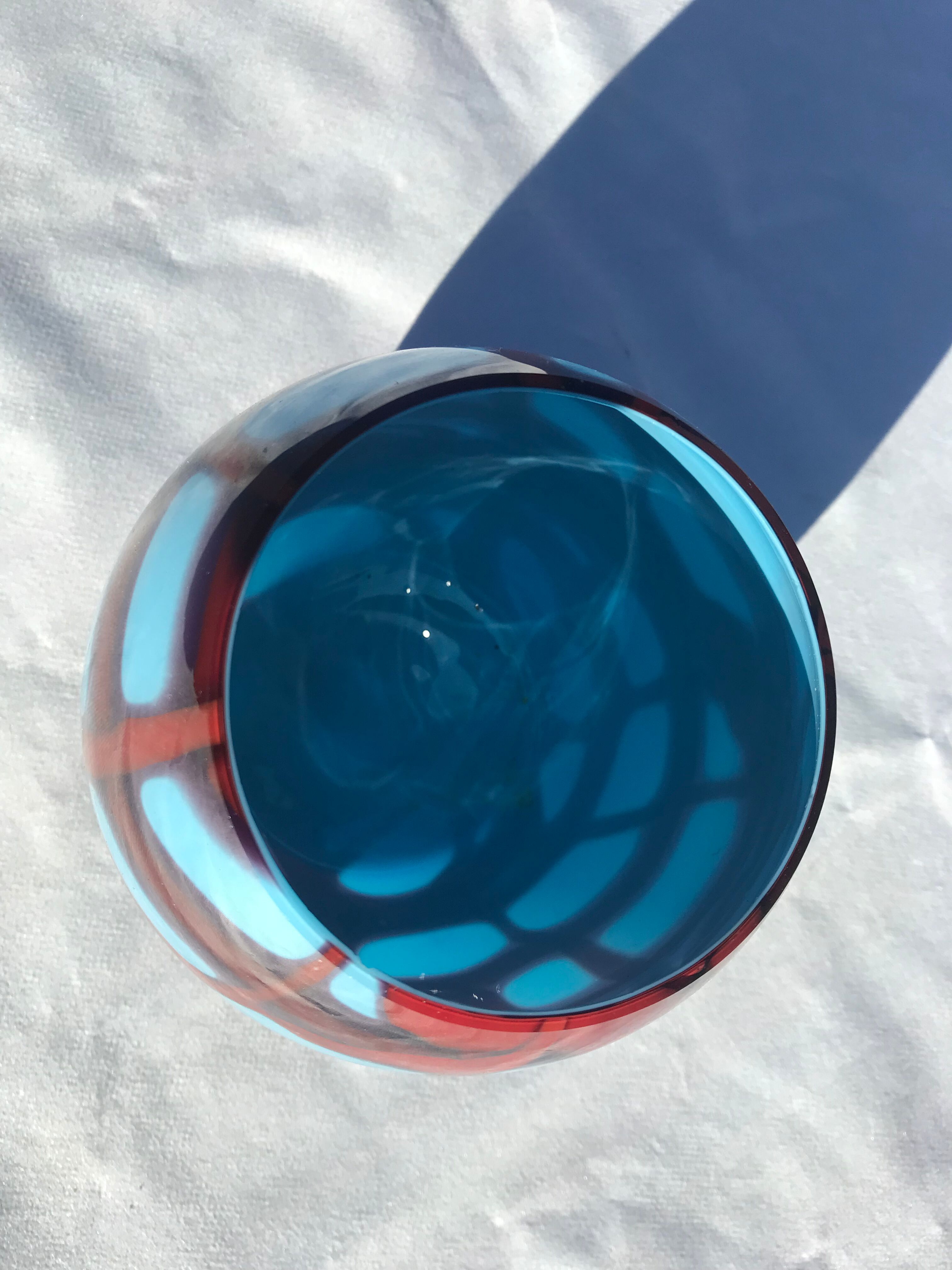Art Deco glass vase