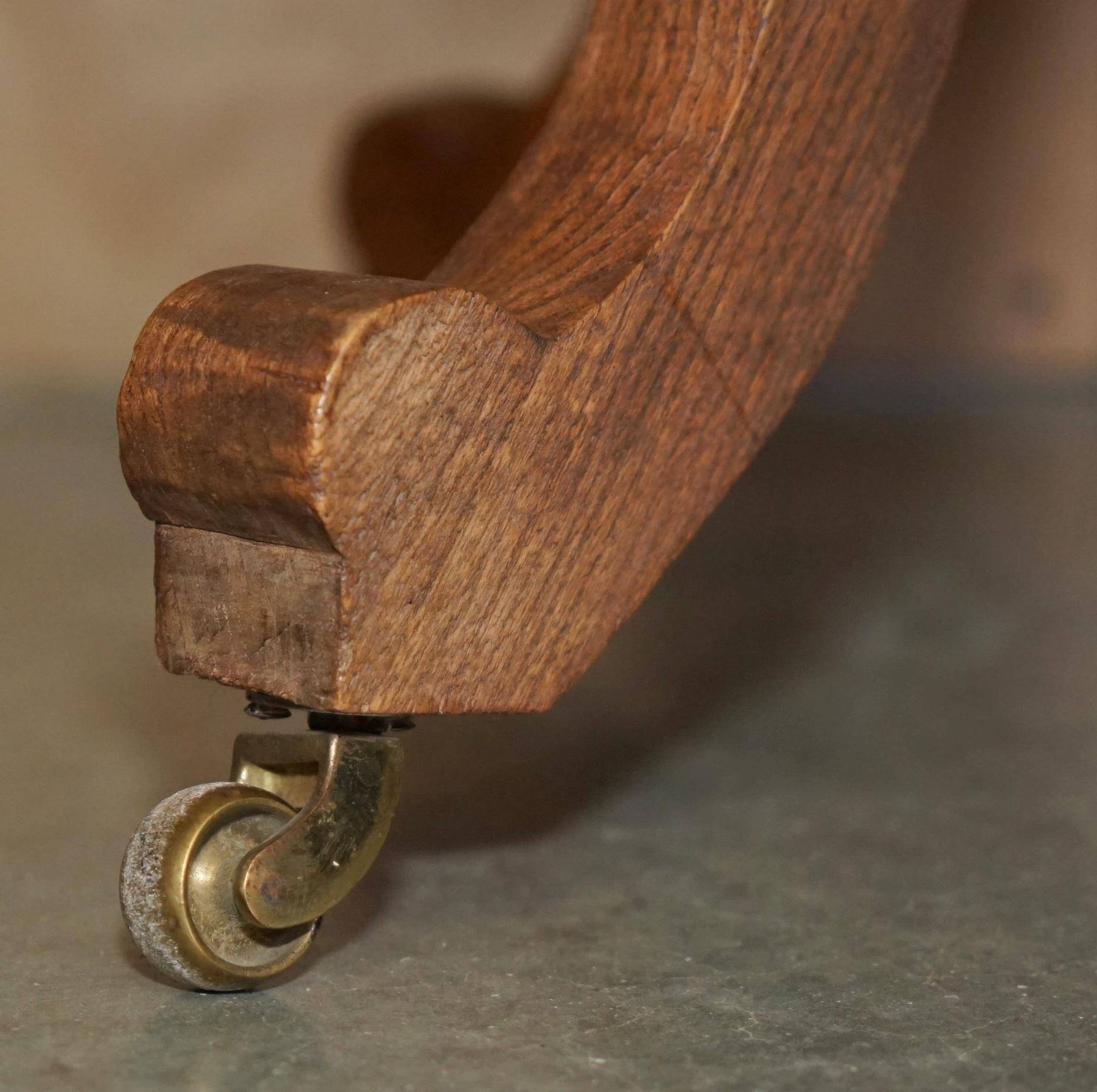 Victorian Chesterfield leather captain's chair