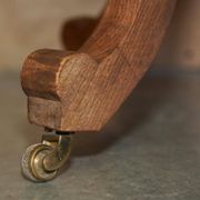 Victorian Chesterfield leather captain's chair