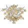Venetian Floreal Luxury Gold Muarno Glass Chandelier