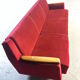 Sofa Daybed sofa years 50/60 cliclac Red