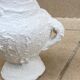 Set de 3 vases vintage blanchis