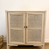 Buffet rotin et cannage