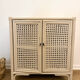Rattan and caned buffet