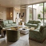 Tris di Divani d’Autore – Pregiata Seta di San Leucio