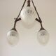 An Art Deco chandelier from the 1930s