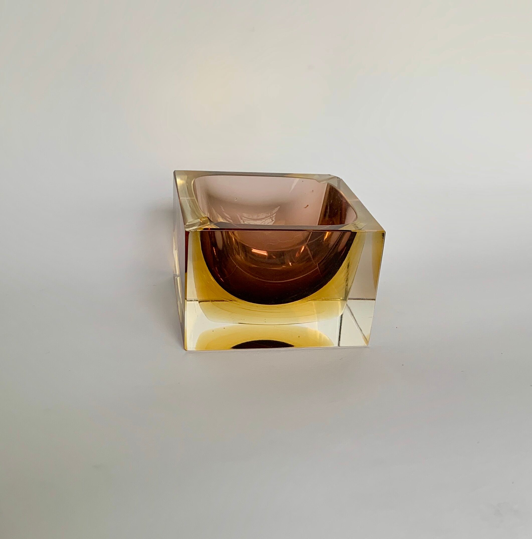 Ashtray by F. Poli for Murano, Italy, 1960s