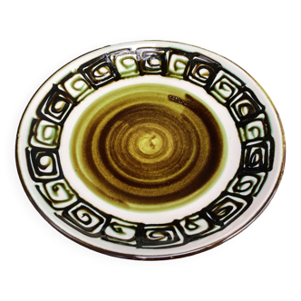 Plat, coupe Saint Clément modèle Brasilia, années 60-70