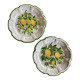 Assiettes citron de menton Perret gentil