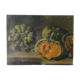 Painting, oil on canvas, still life with pumpkins, nineteenth