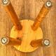 Rare pair of 4-legged stools by charlotte perriand & rene martin (meribel)