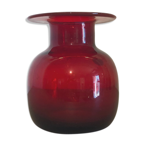 Vase rouge, murano
