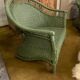 Paire de fauteuils rotin