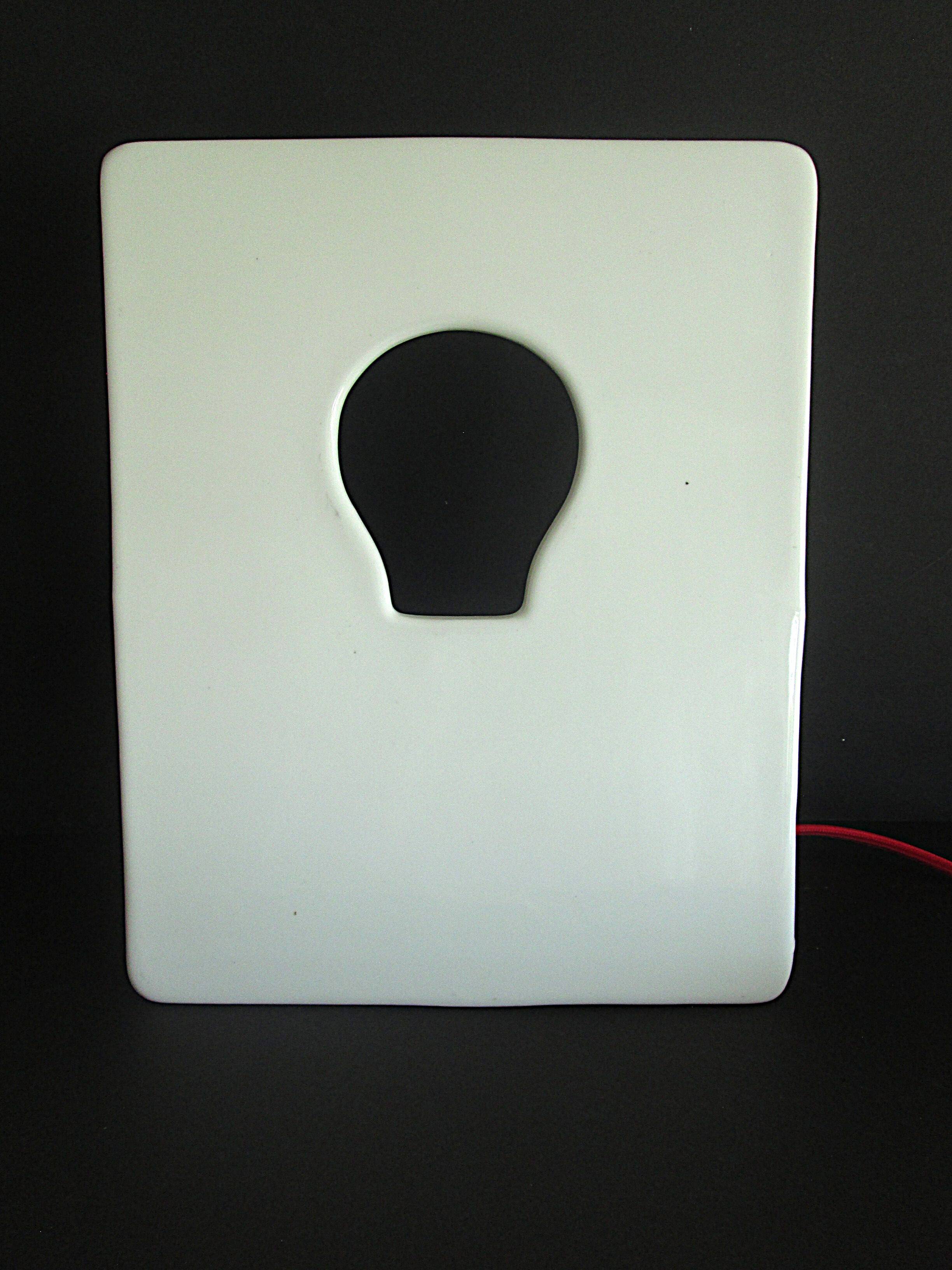 Postmodern Ceramic "Silhouette" Table Lamp by Pol’s Potten, c. 2000