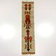 Woolen kelim wall hanging table runner Poland 1970’s