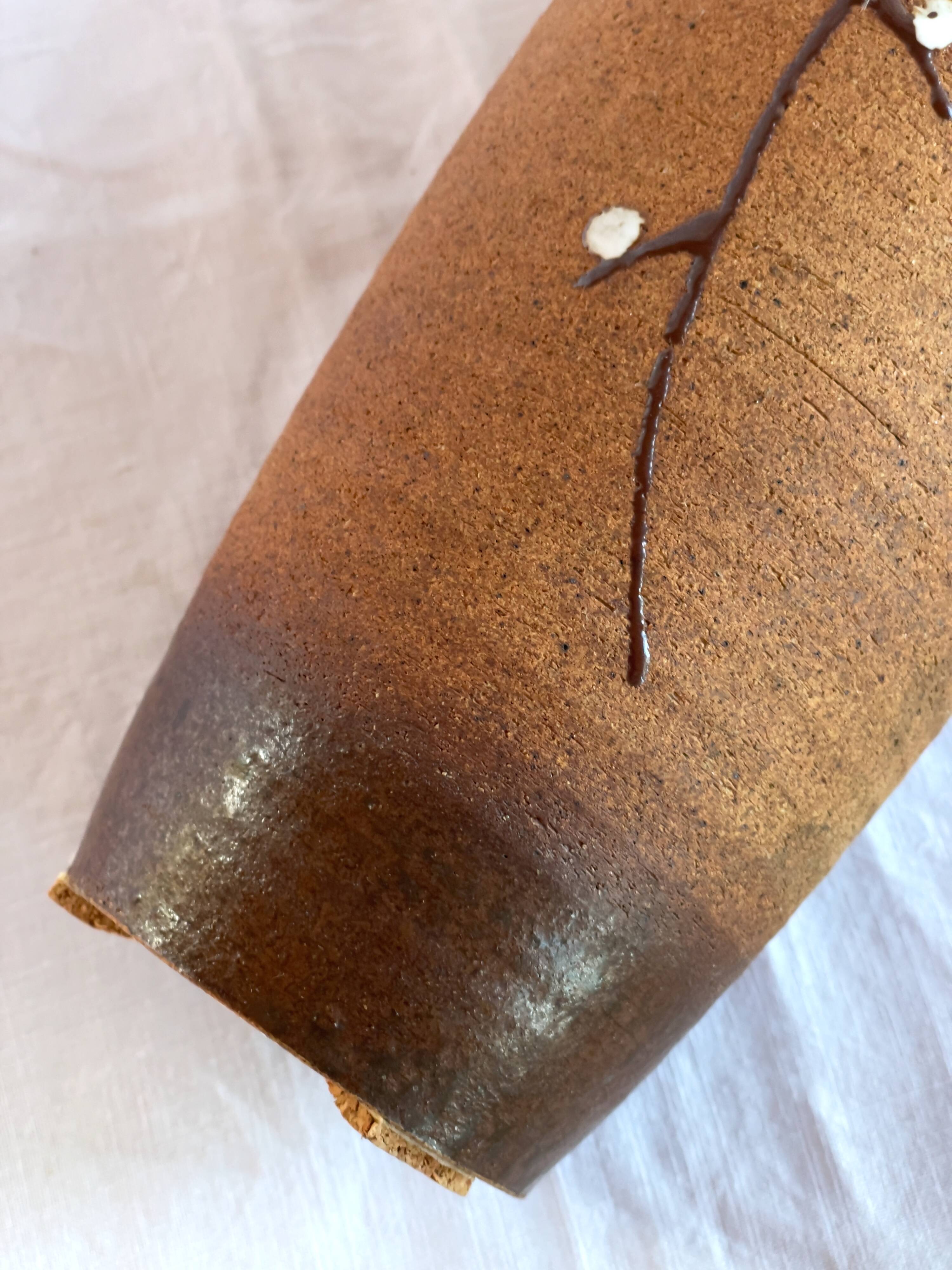 Vase japonais pour Ikebana années 70, période Showa