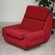 Paire de fauteuils rouge Atlantis Space Age République Tchèque 1970