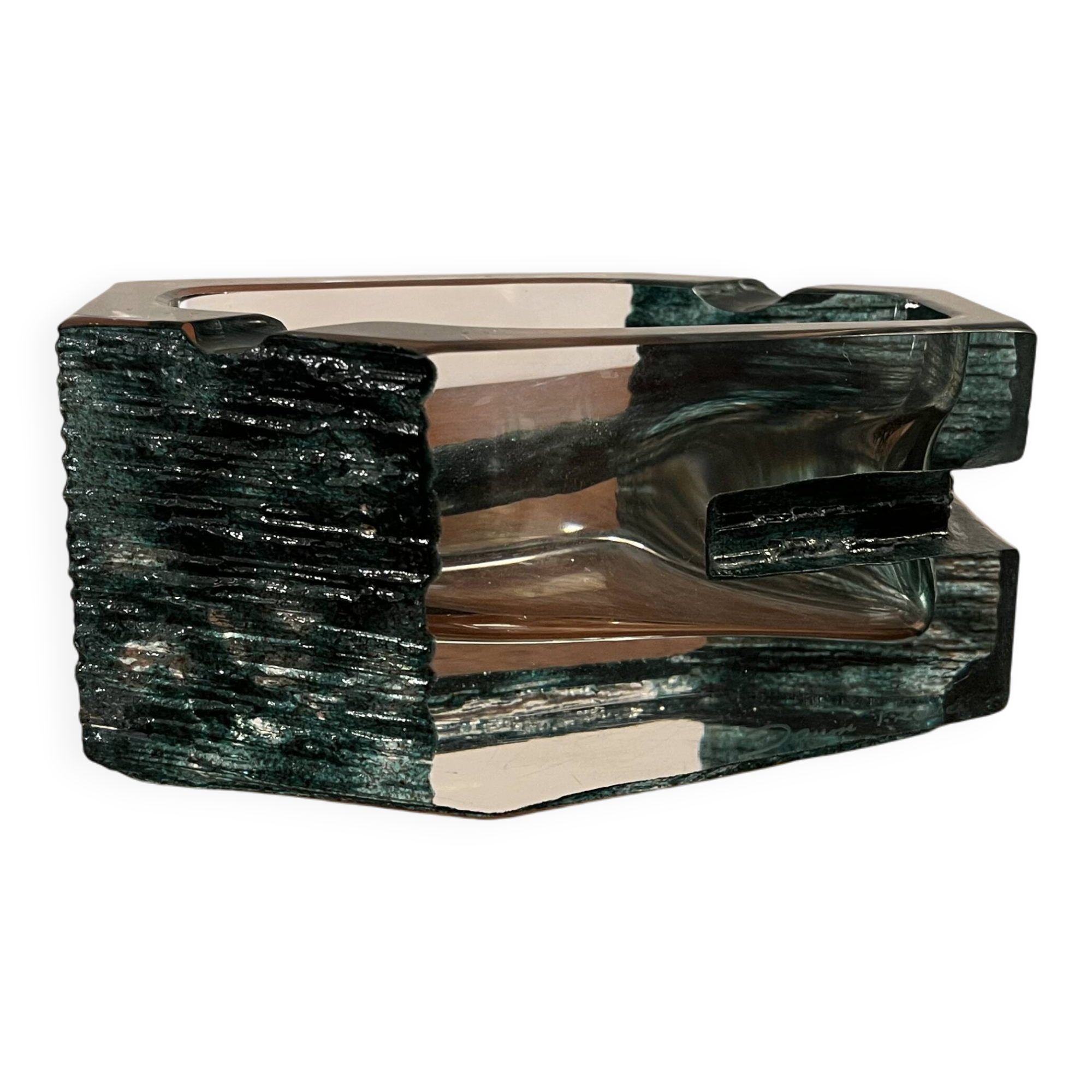 Daum France & Cesar Baldaccini Ashtray