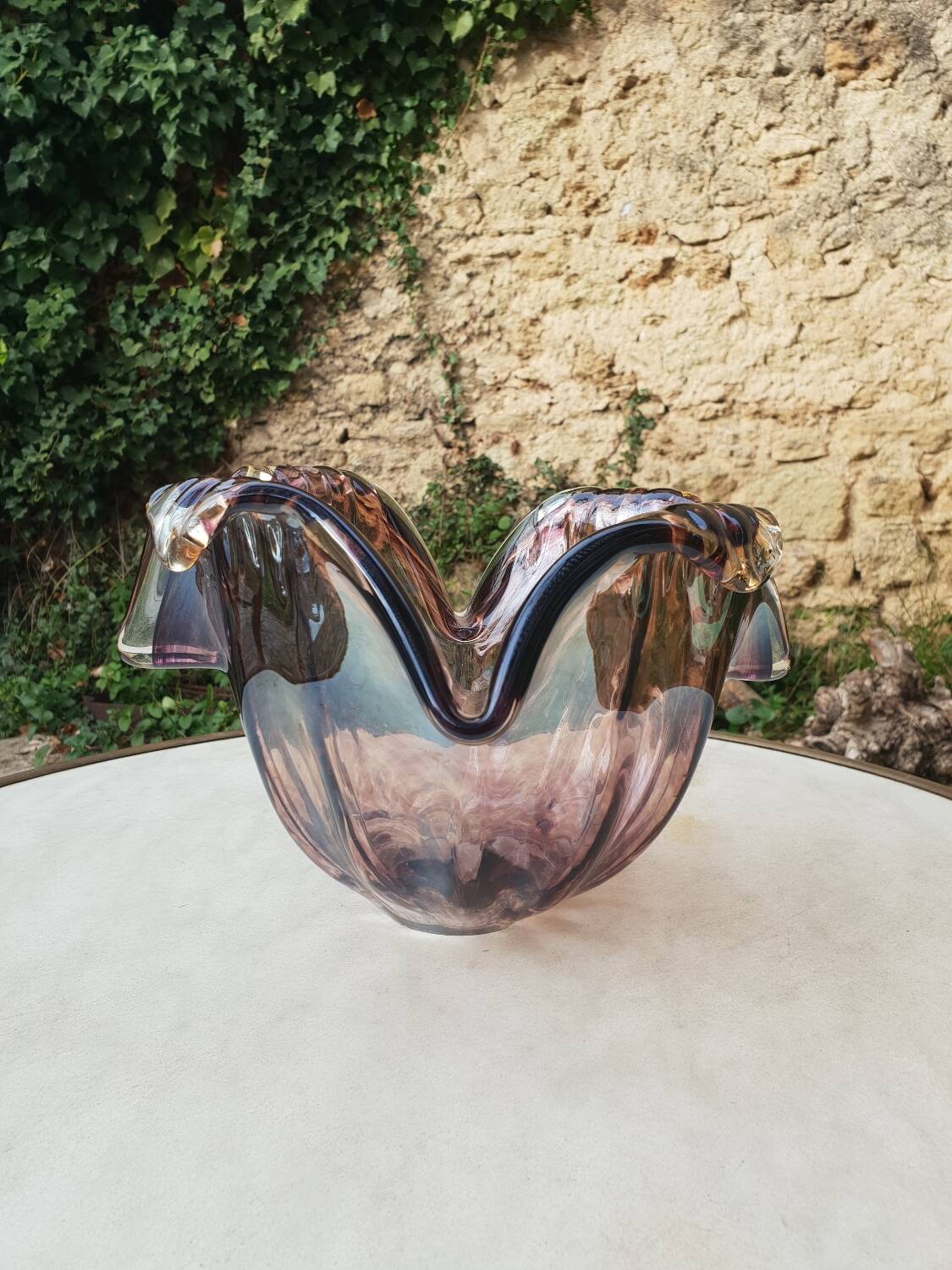 Murano glass bowl 1970