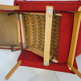 Chair with footrest of the 1950s