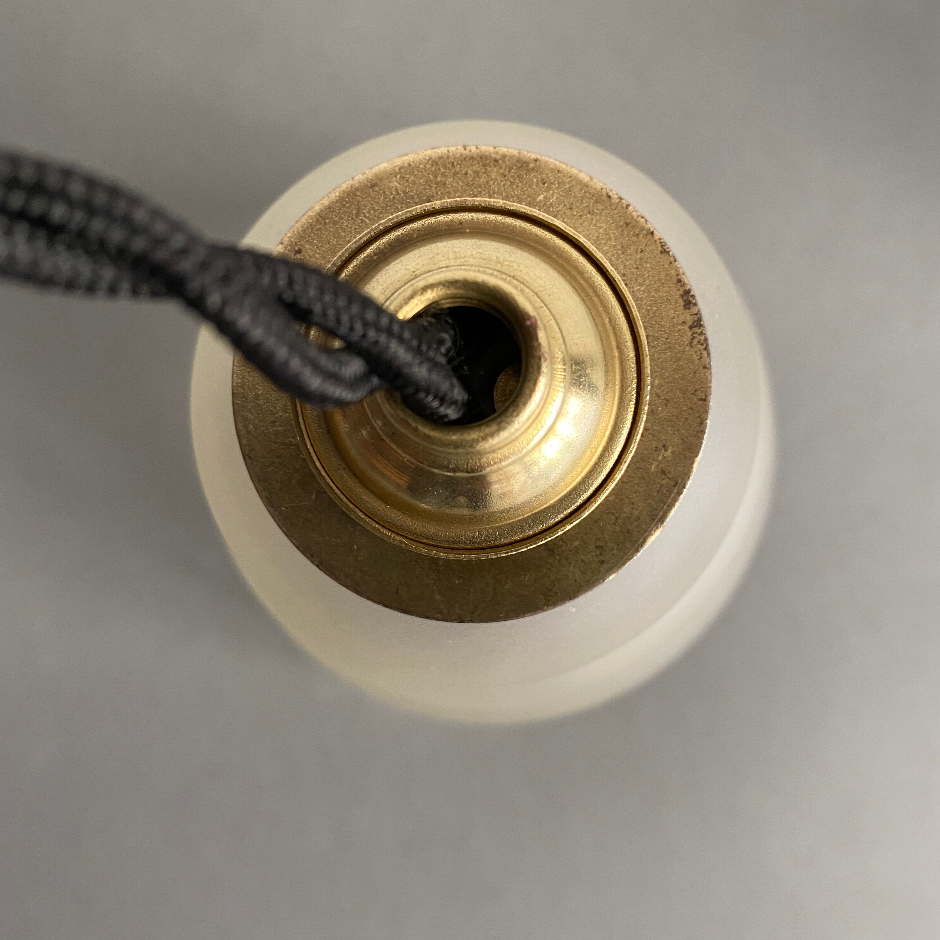 Lot 2 art-deco "skyscraper" hanging lamps