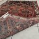 Handmade Persian Hamadan rug 215x130cm