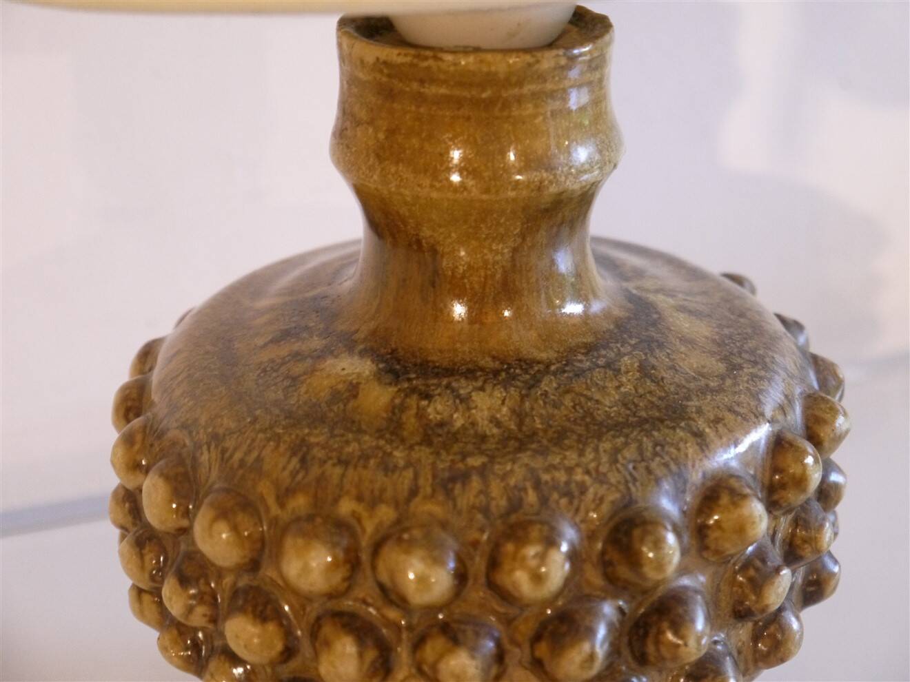 Swedish ceramic lamp by Gunnar Hansson 1960