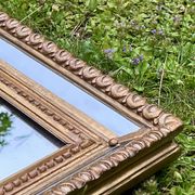 Glazing mirror - Gilded wood - Louis XVI style - Very good condition
