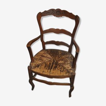 Ancien fauteuil provençal