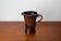 Ceramic vase carafe from a German studio from the mid-century by Till Sudeck, 1960s.