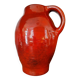 Large red jug or vase by Max Idlas
