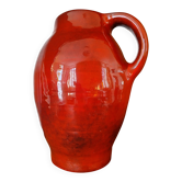 Grand pichet ou vase rouge de Max Idlas