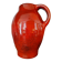 Large red jug or vase by Max Idlas