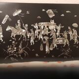 Lacquered painting VN