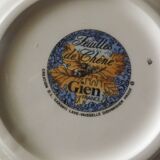 6 assiettes à dessert Gien