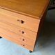 Chest of drawers with 4 drawers in teak attributed to Henry Walter Klein.